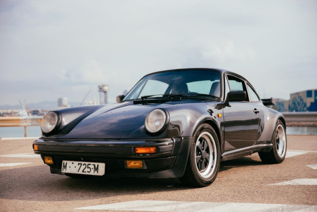Vintage car photoshoot
