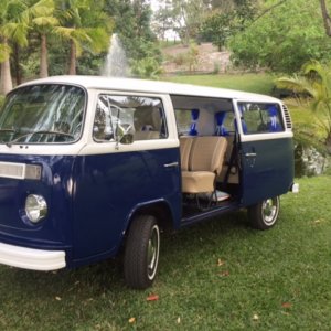 1976 Kombi Microbus car hire classic car