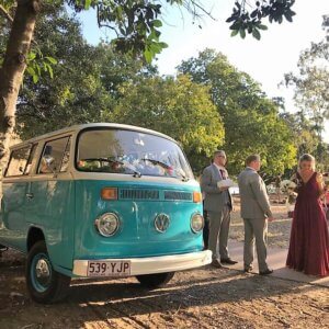 kombi wedding hire Brisbane Gold Coast Sunshine Coast