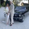 Stretch Mustang wedding car hire Brisbane