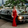 Stretch Mustang car hire for school formals Brisbane