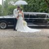 Stretch Mustang wedding car hire Brisbane