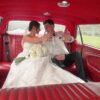 Stretch Mustang wedding car hire Brisbane
