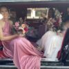 Stretch Mustang wedding car hire Brisbane perfect for brides and bridesmaids