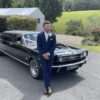 Stretch Mustang wedding car hire Brisbane