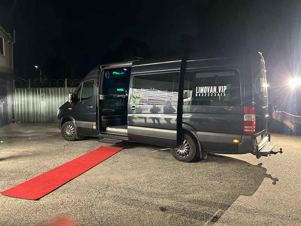 Limo Van Chauffeured hire Melbourne