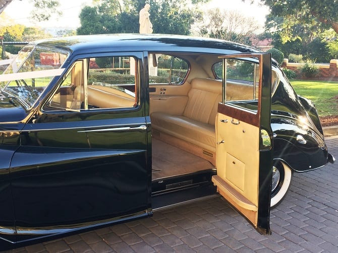 1963 Vanden Plas Princess Limousine Diana vintage luxury formal car hire Brisbane